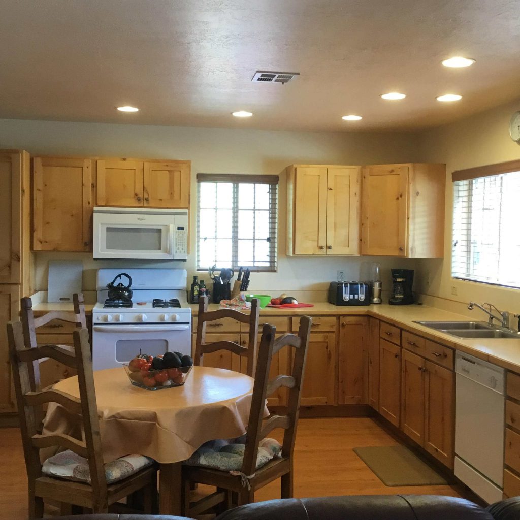 Kitchen at Zion River Resort RV Park & Campground