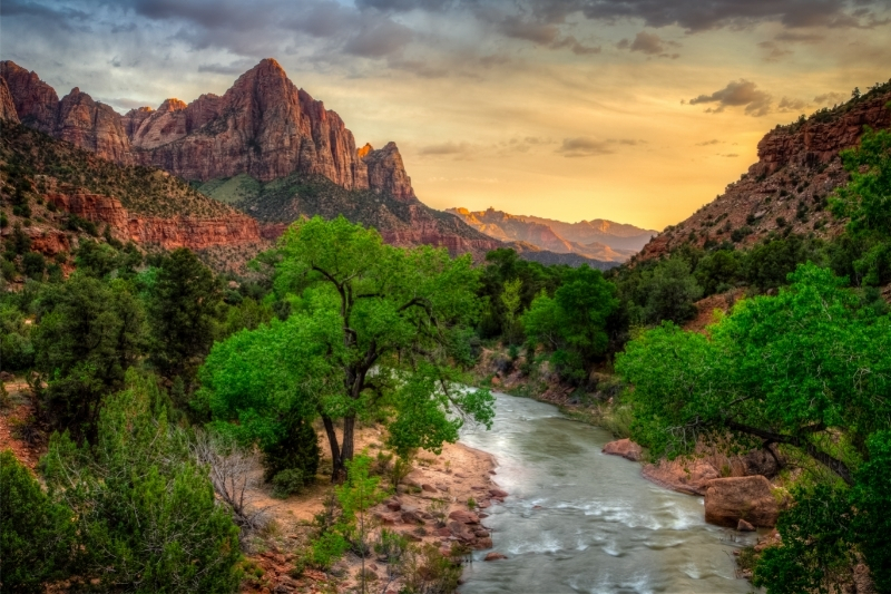 Temple of Sinawava | The Virgin River