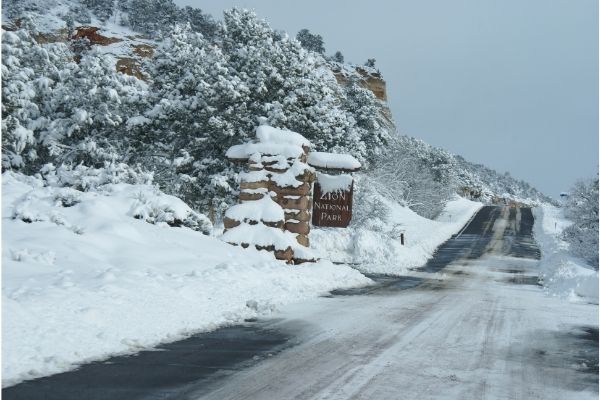 Can You Go to Zion in the Winter | Winter in Zion National Park