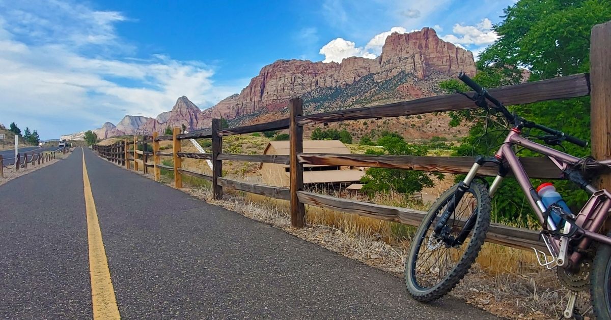 Winter Hiking And Biking In Zion