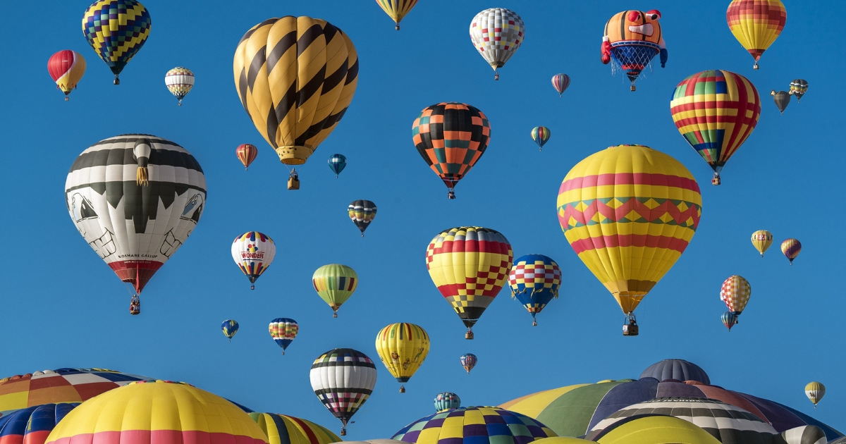 See Beautiful Utah from a Hot Air Balloon